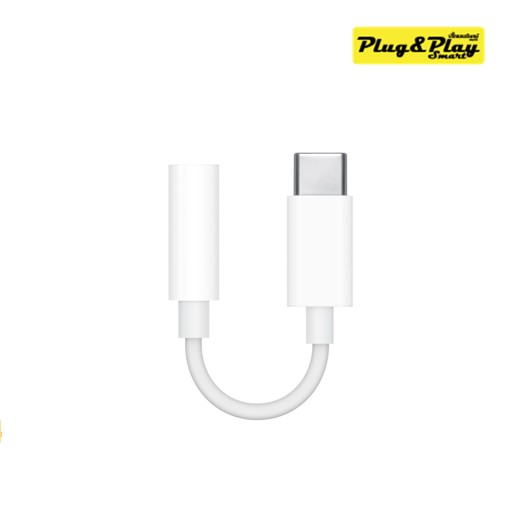 APPLE USB-C to 3.5 mm Headphone Jack Adapter (MU7E2ZA/A) :1Y