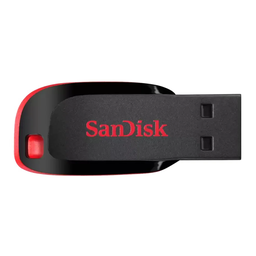 Flash Drive 128GB  Cruzer Blade Black Sandisk(SDCZ50-128G-B35):5Y