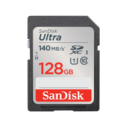 SDXC C10 UHS-I 140MB/s R 128GB SanDisk (SDSDUNB-128G-GN6IN) :5Y